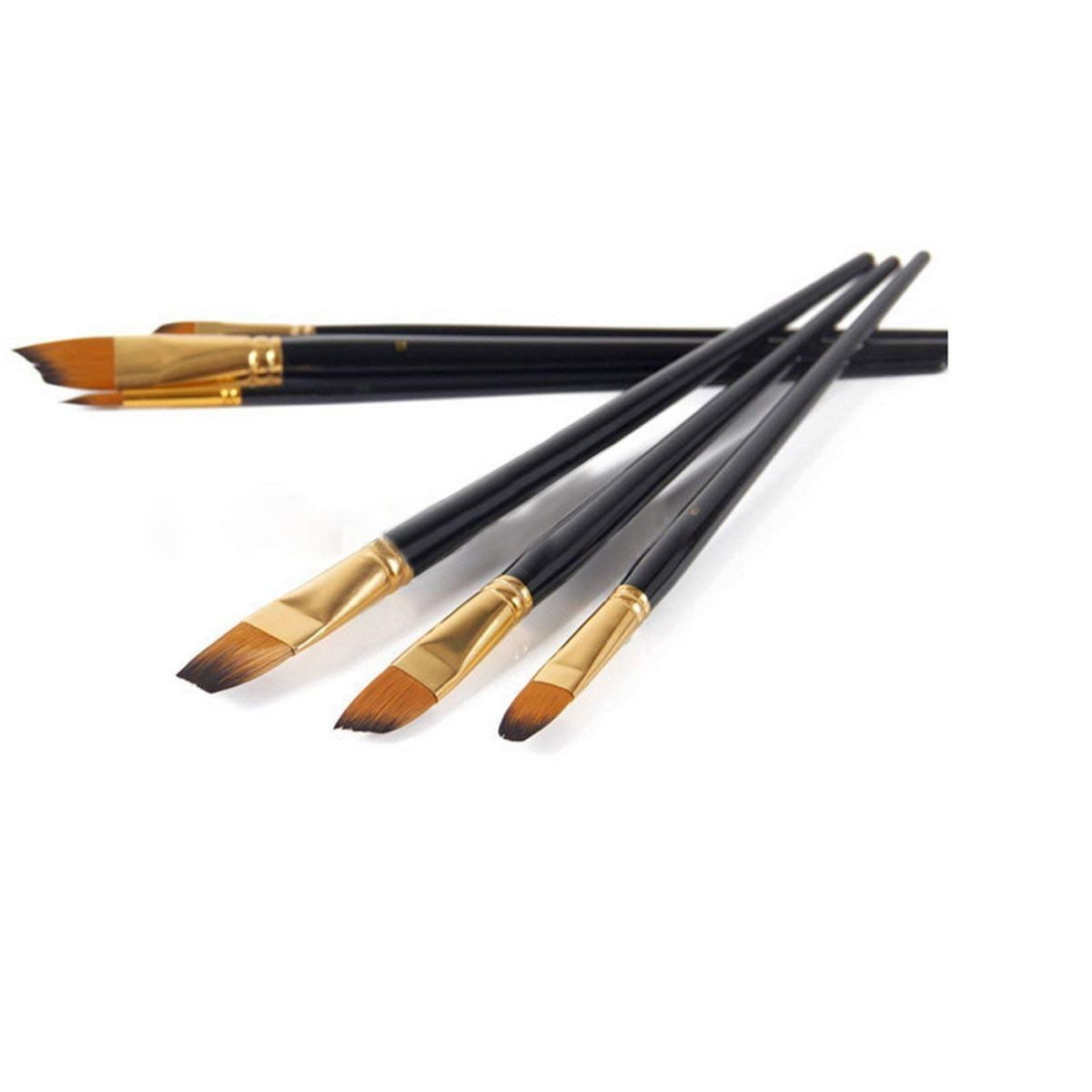 Set of 12 Professional & Exclusive Fine Art Long Handled Premium Paint Brush Set