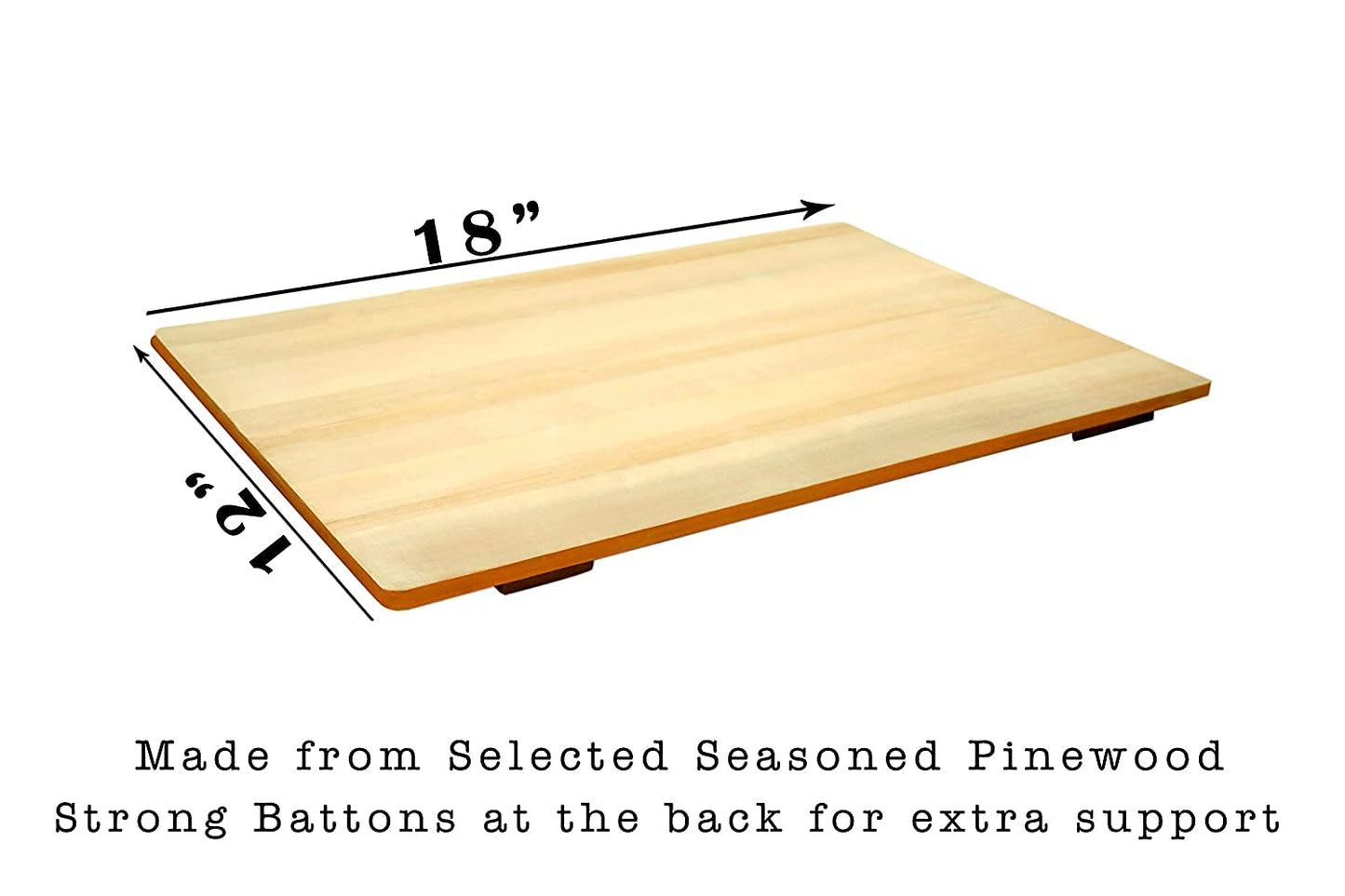 Qatalitic Drawing Board Pinewood (12 x 18 inches, Quarter Imperial A3 Size) for Professionals, Kids, Artists, Architect, Engineering Drawing Students