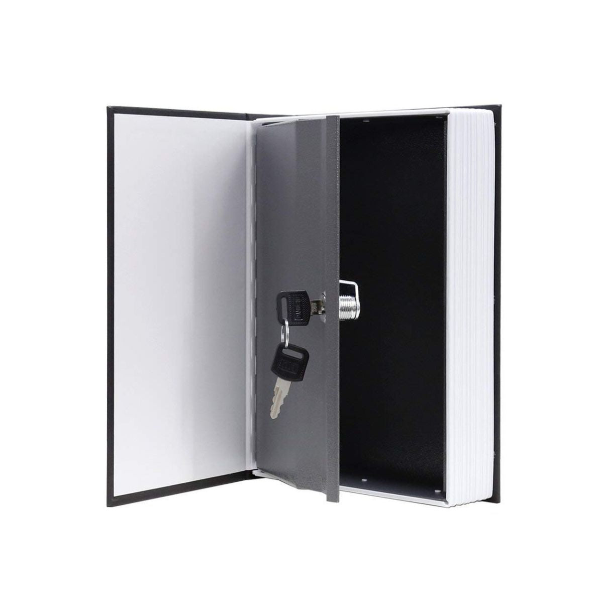 Hidden Secret Book Safe Vault Box Jewelry Locker with 2 Keys, 24 x 15.5 x 5.5 cm, Multicolour (Large)