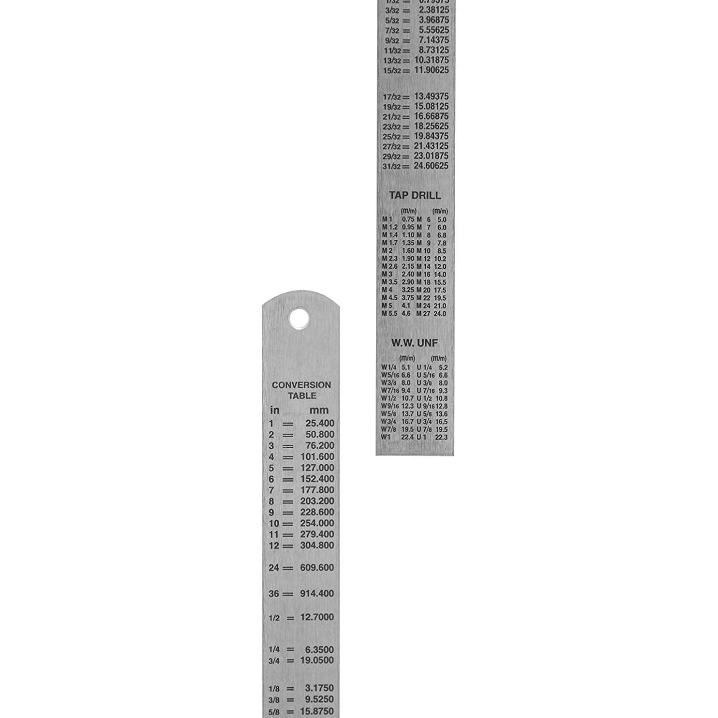 Qatalitic Stainless Steel Scale/Ruler 1 Foot (30 cm / 12 inch) (Set of 3 Pcs.)