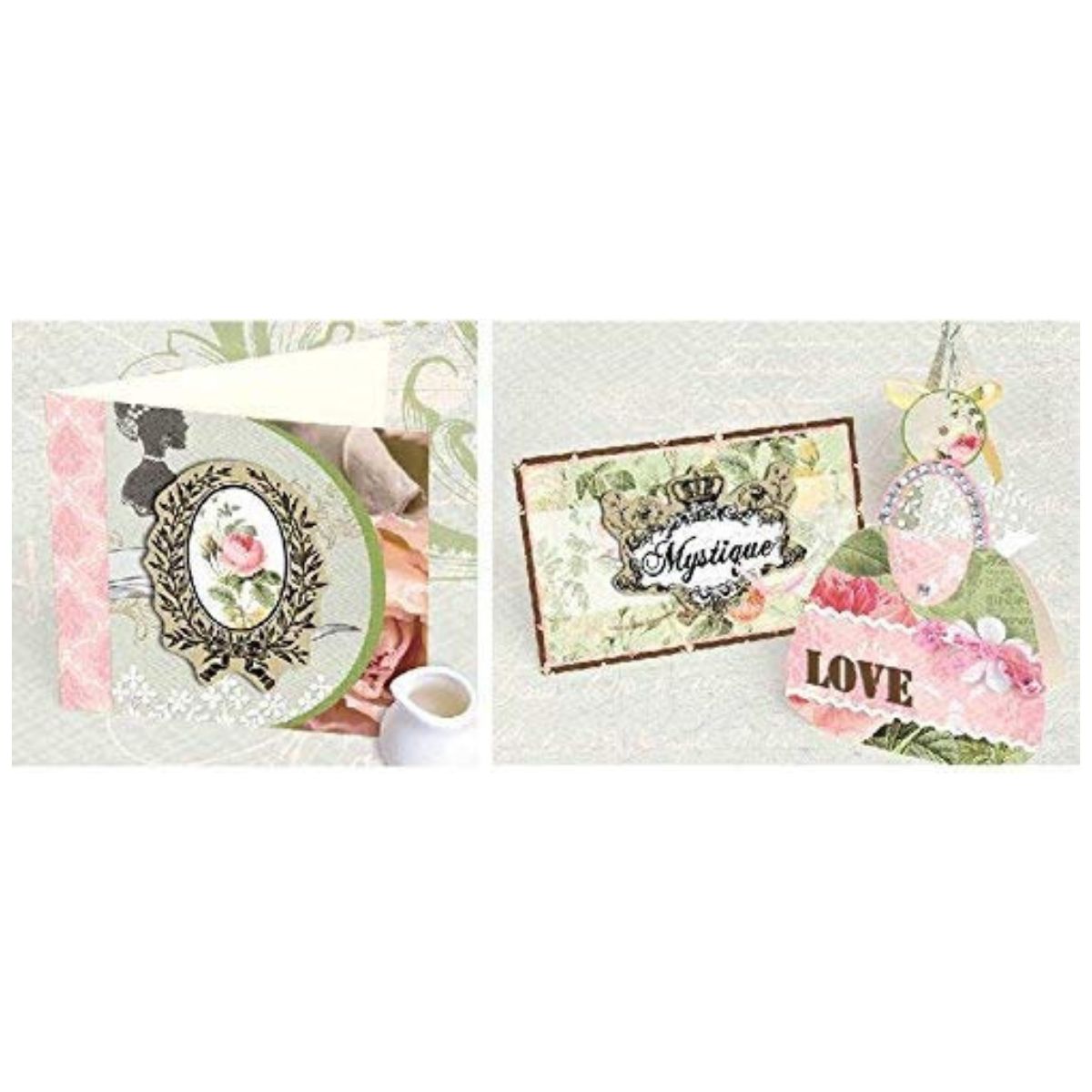 Qatalitic Pattern Design Printed Papers for Art & Craft (VS12011), Size: 12 X 12 Inch for Greeting Cardmaking & Project Book Making