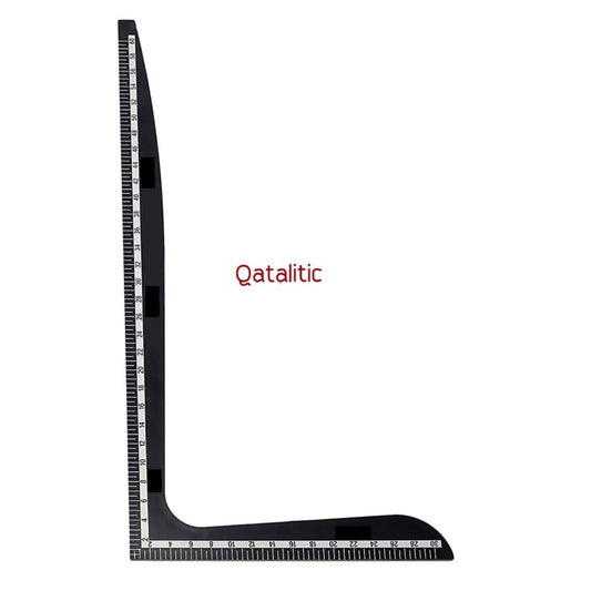 Qatalitic Hard Plastic L Scale (24 x 12 inches) ie. 60 x 30 cms for Fashion Designing & Tailoring Purposes