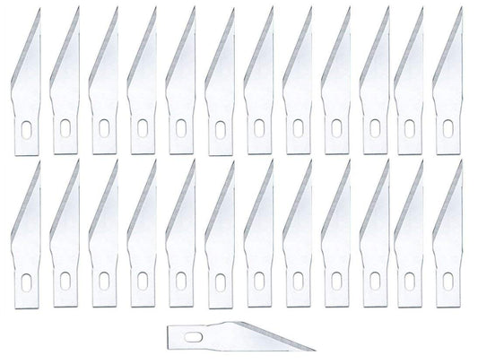 Qatalitic Knife Replacement Interchangeable Blades - Pack of 25