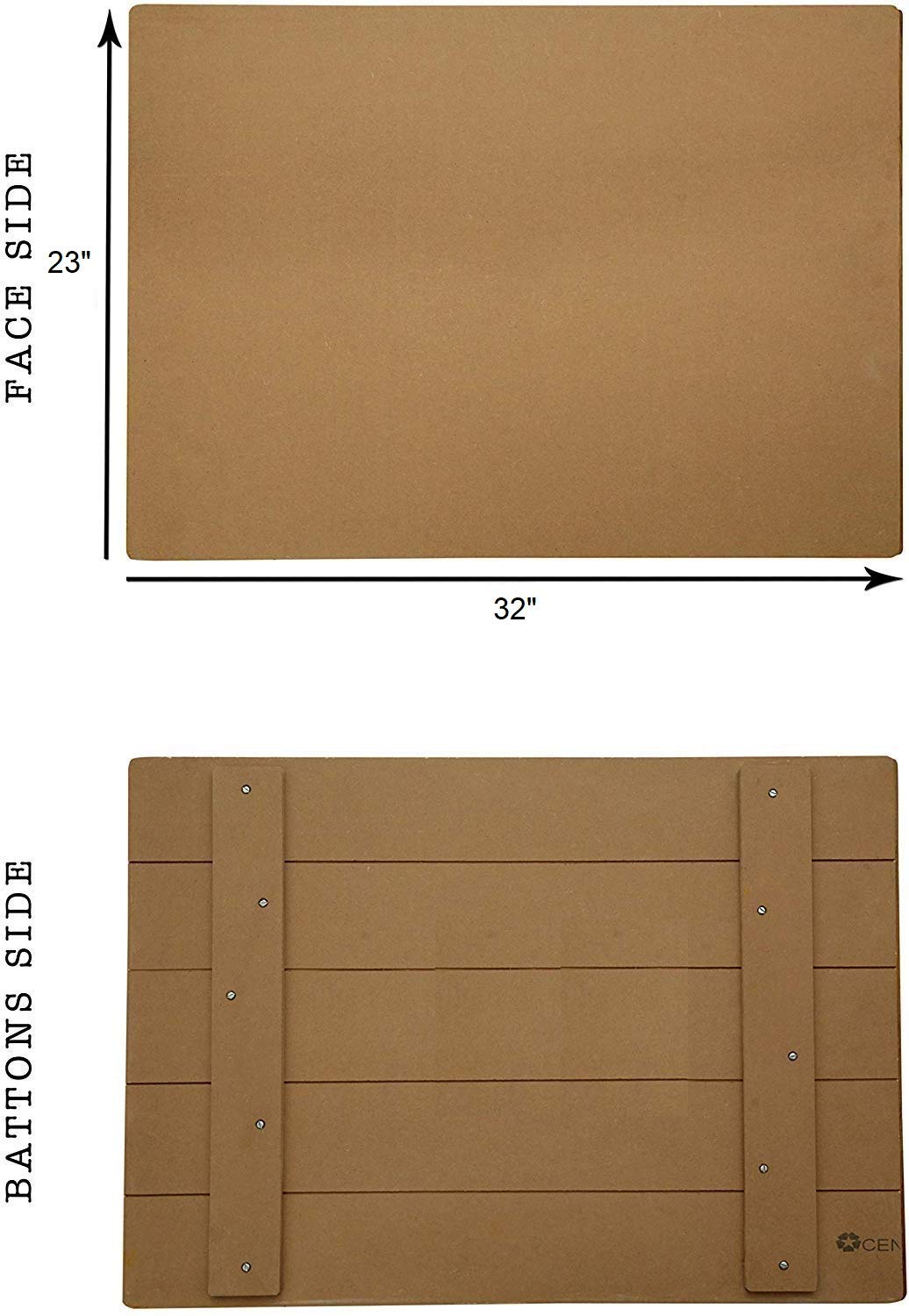 Qatalitic MDF Drawing Board Full Imperial for Students, Professional Artists and Art & CCr