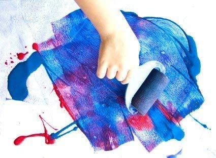 Qatalitic Sponge Brush Combo Set of 13pcs for Painting, Art and Craft Projects