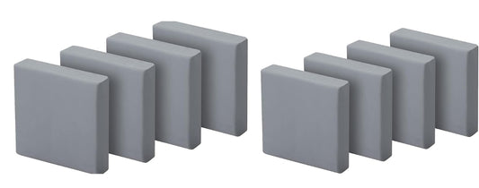 Qatalitic 8 Pcs Kneadable Art Eraser, Soft, Durable, Charcoal Cleaning, Lightening, Correction of Drawing Eraser, Ideal for Students, Adults, Sketching, Art, Fine Art, School and Office Use