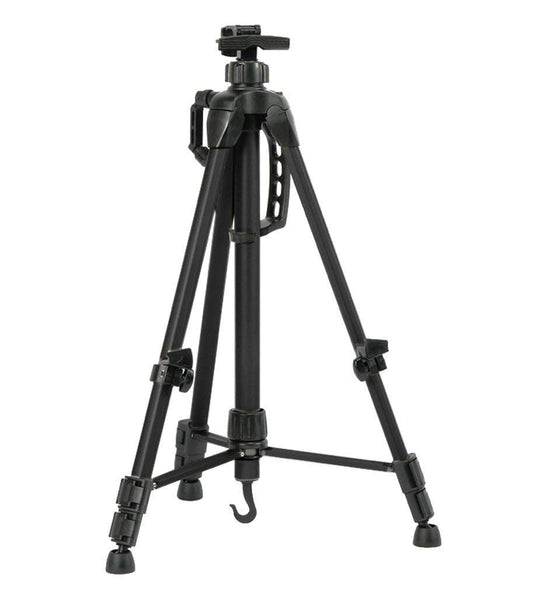 Qatalitic Portable & Folding Easel Tripod, Black Heavy Duty Metal Display Easel Stand with Adjustable Height with Nylon Carry Case, for Painting, Professional Artists, Display & Advertisement Purposes