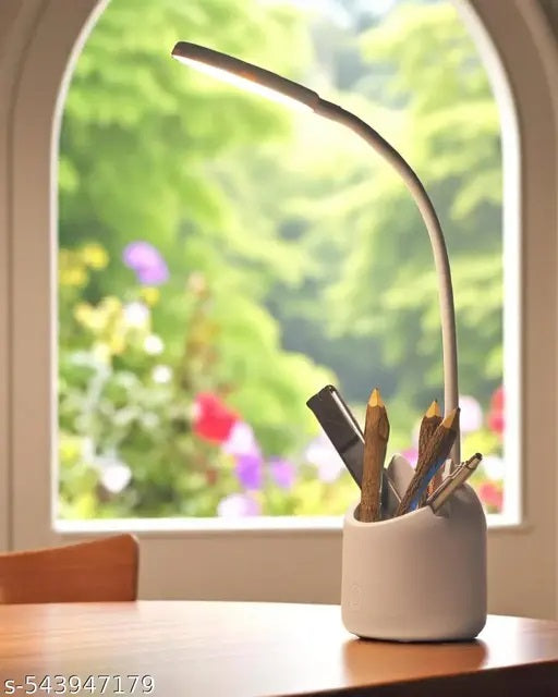veriexpress Table Lamp Protection Learning Light LED Rechargeable Plug in Student Dormitory Artifact Children's Vision Reading(PACK OF 1 = MULTI COLORE)