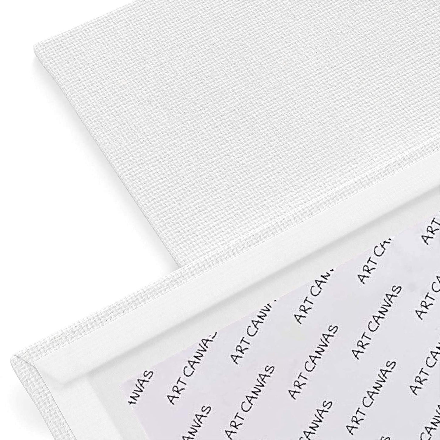 Qatalitic Canvas 10 X 12 Canvas Board Cotton Medium Grain Board Canvas (Set of 3) (White)