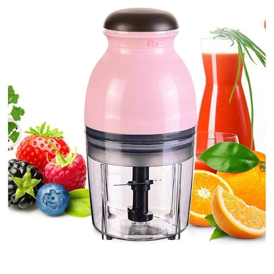 Veriexpress electric 200W Food Processor and Chopper Multifunction Capsule Cutter |Electric Fruit Purpose Crusher Grinder Blender (Multicolor) Watts Mini Mixer Juicer Multipurpose with mixer grinder| Hand Multi-Function Machine Household