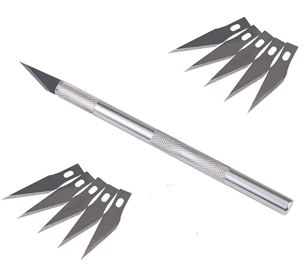 Veriexpress Detail Pen Cutter With 10 Interchangeable Blades For Carving and Paper Cutting