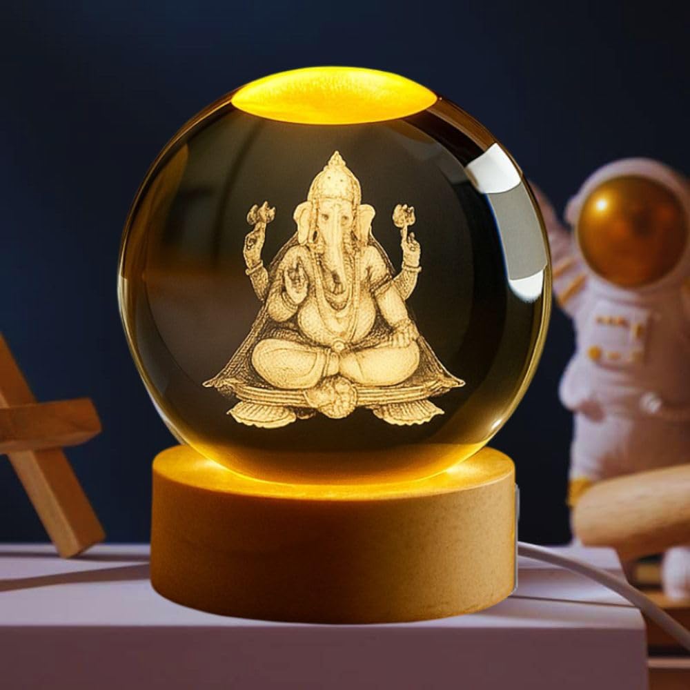 Verixpress Lord Ganesh Ji Night Light Night LED Lamp