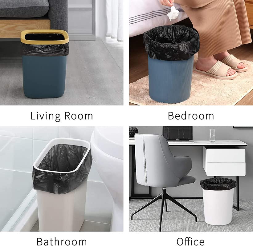 Verixpress Medium Garbage Bags – 30 x 4 ,19x21 Inch, Black Plastic Trash Bags for Wet Waste, Leak-Proof & Durable – Ideal for Home, Kitchen, Office Use