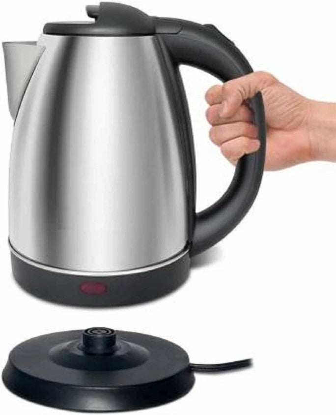 Veriexpress Electric Kettle  with Stainless Steel Body, used for boiling Water, making tea and coffee, instant noodles, soup etc.