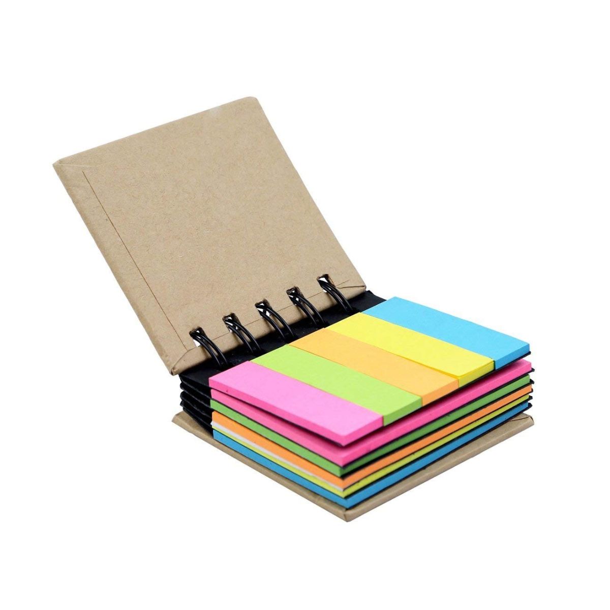 Spiral Sticky Note Pad Pocket Size