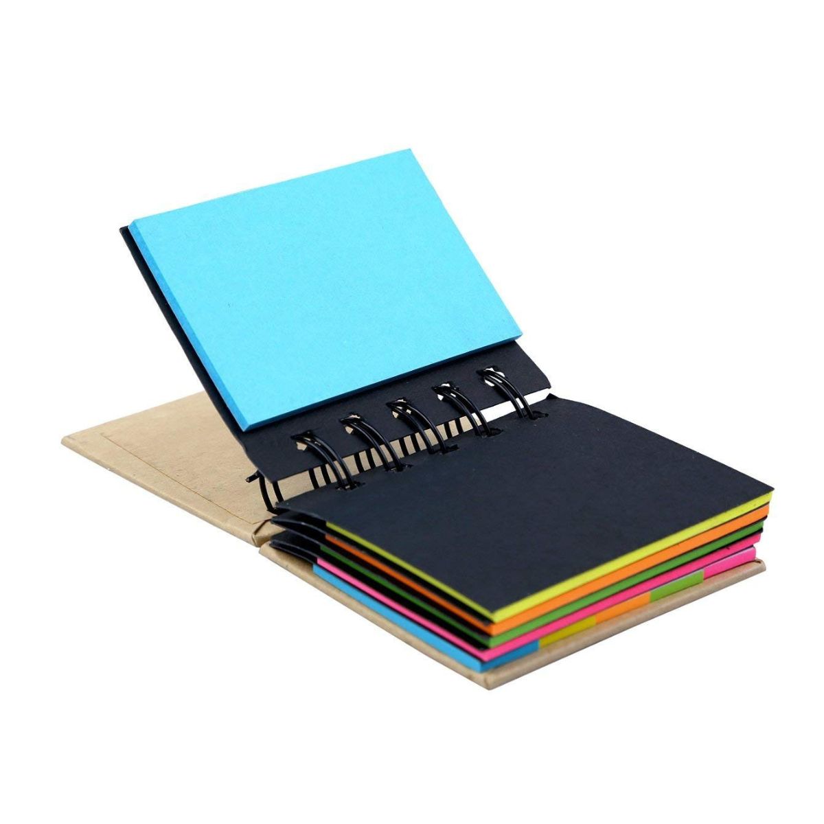 Spiral Sticky Note Pad Pocket Size