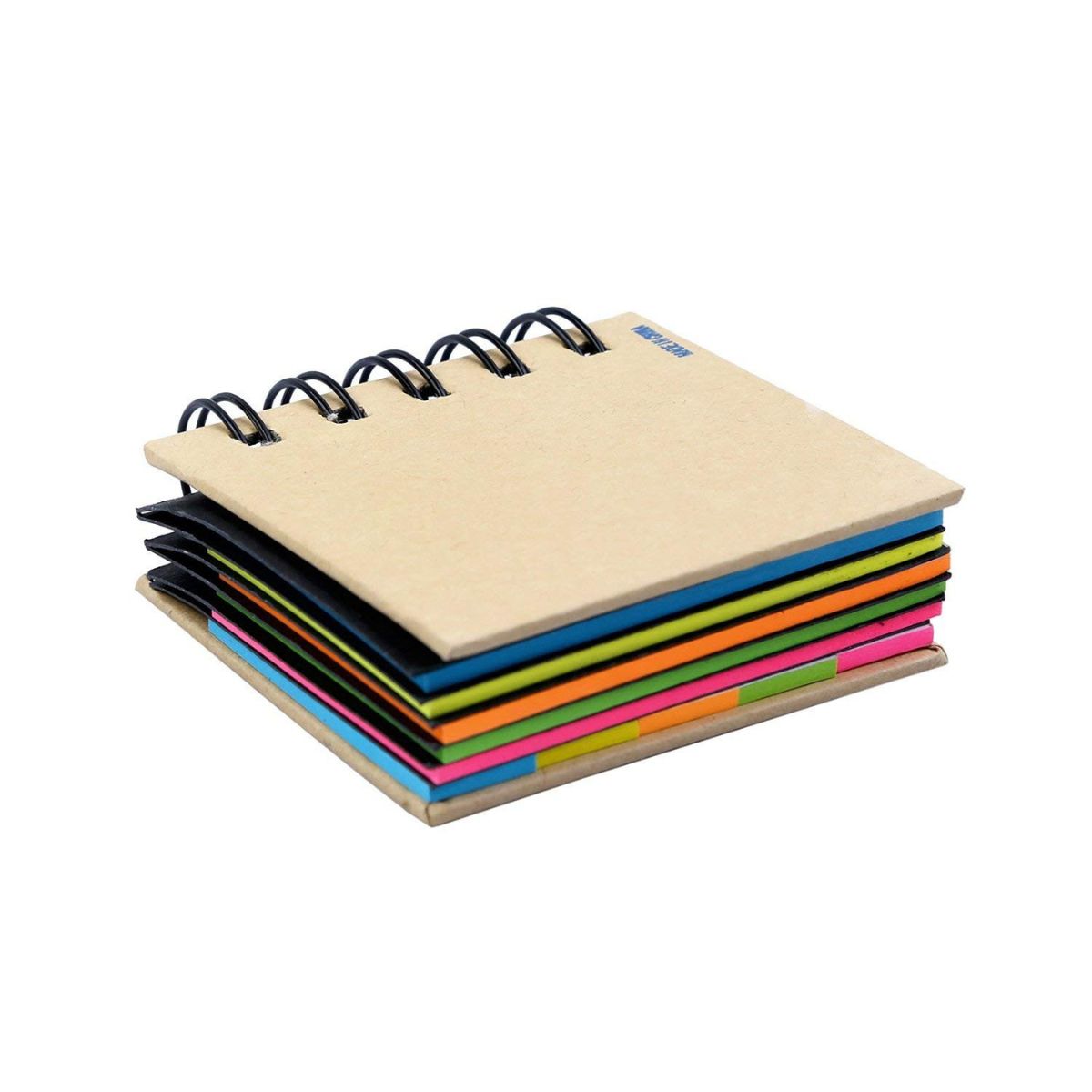 Spiral Sticky Note Pad Pocket Size