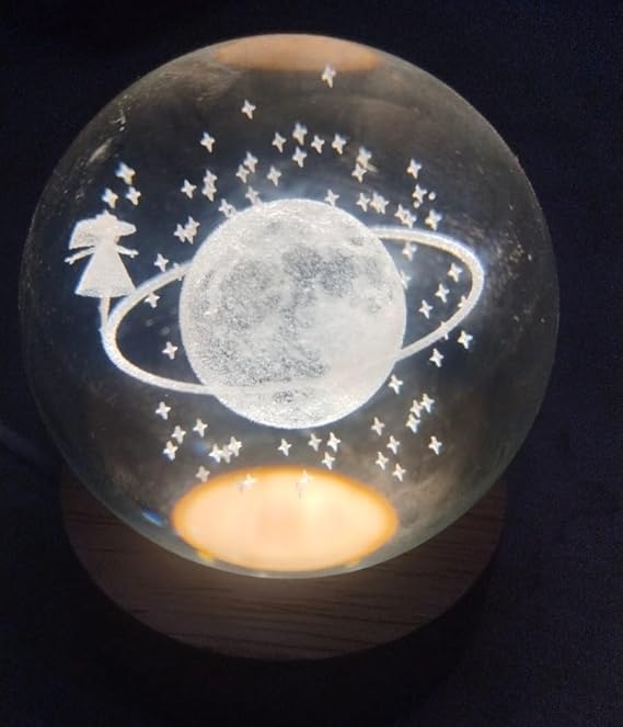 Verixpress Big Moon Fairy Night Light Table Lamp