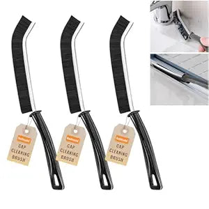 Veriexpress  Gap Cleaning Brush (Pack of 3) Hard Bristle Gap Brush Cleaning Multipurpose Crevice Cleaning Brush Dead Corner Cleaning Used for HOM (Pack of 2)