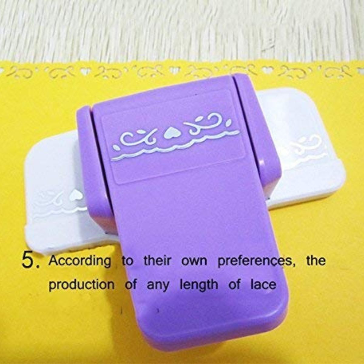 Qatalitic Border Paper Craft Punch for Project Book Making Or School Projects and DIY Art & Crafts (8721-9)