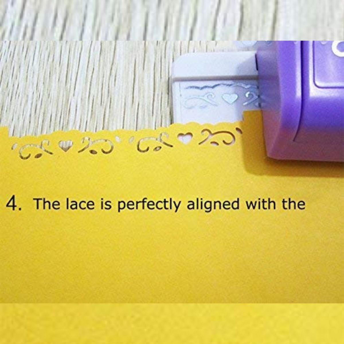 Qatalitic Border Paper Craft Punch for Project Book Making Or School Projects and DIY Art & Crafts (8721-9)