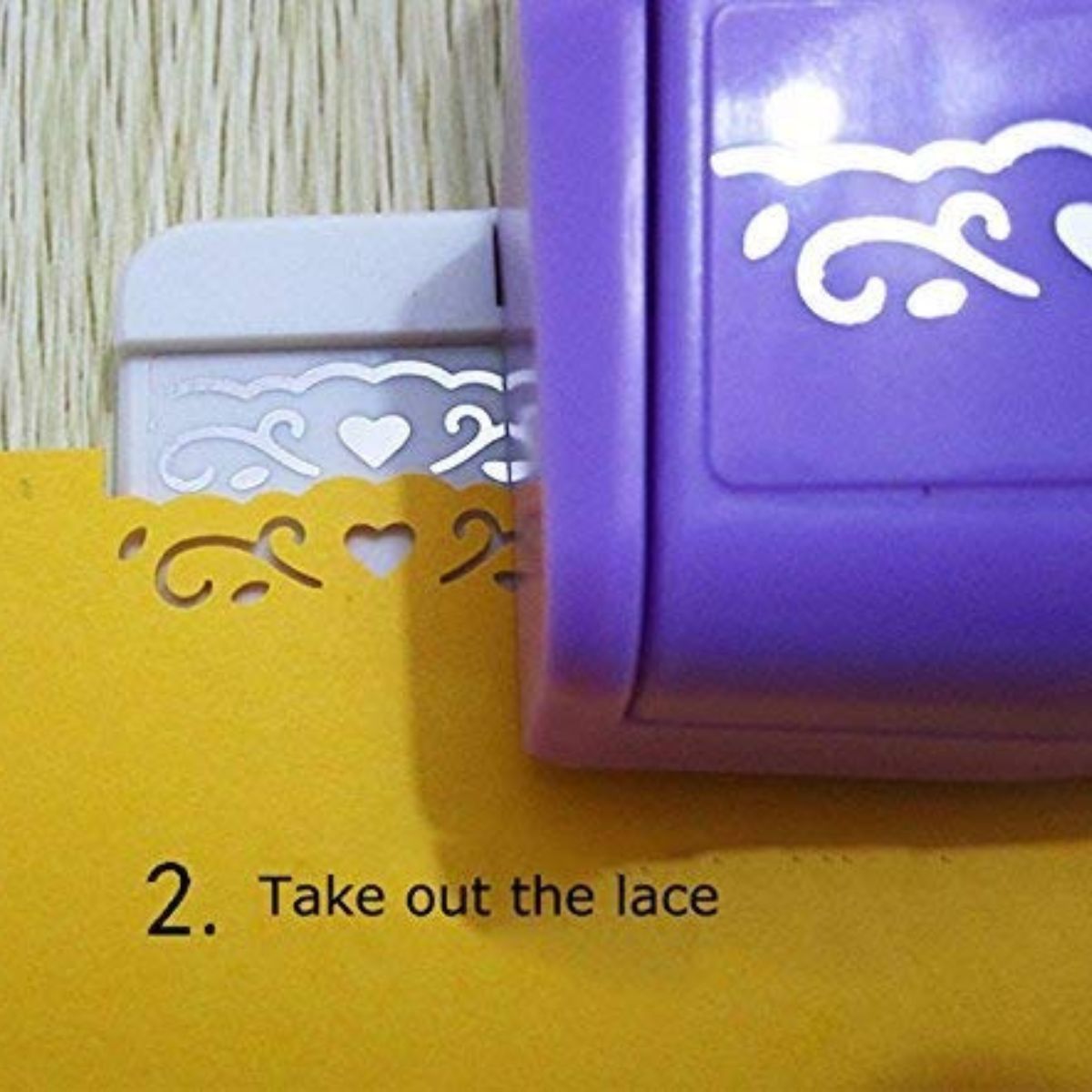 Qatalitic Border Paper Craft Punch for Project Book Making Or School Projects and DIY Art & Crafts (8721-9)