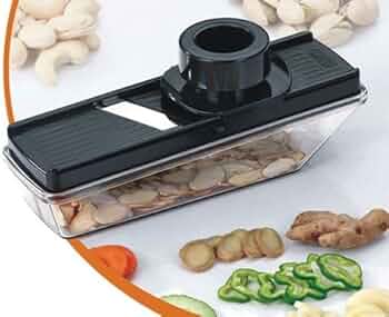 Verixpress Plastic Vegetable Slicer Cutter, Black