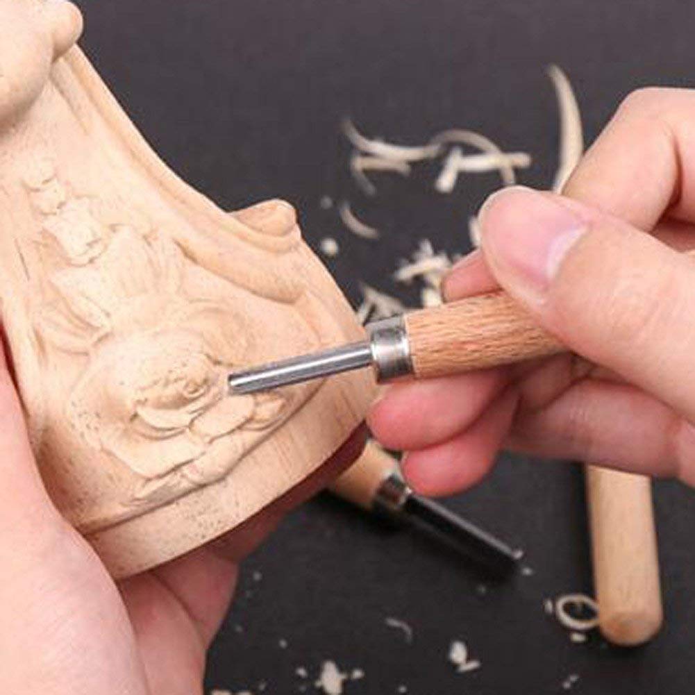 Wood Carving Set, 12 Pieces