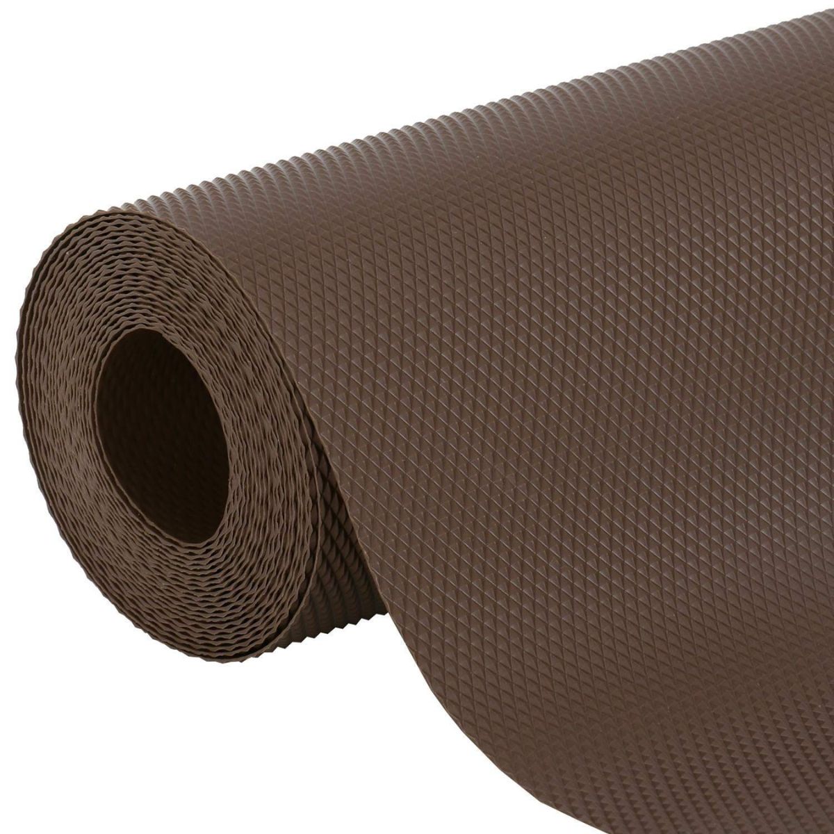 EVA Anti Slip Mat/Sheet for Fridge, Bathroom, Kitchen, Drawer, Shelf Liner, 45 cm X 1.5 m Coffee Brown