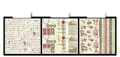 Qatalitic Pattern Design Printed Papers for Art & Craft (VS12006), Size: 12 X 12 Inch for Greeting Cardmaking & Project book making (24 Patterned Sheets + 3 Die Cut Sheets) Paper Designer Paper Pack