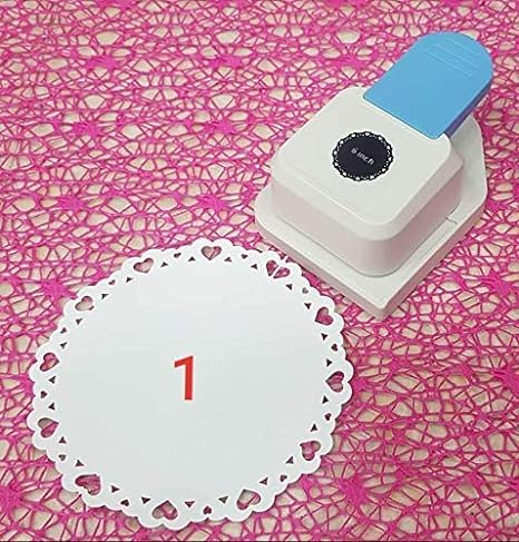 Qatalitic Fancy Border Punch Embossing Project Book Making Handmade DIY Paper Cutter Punch (8710 pattern01)