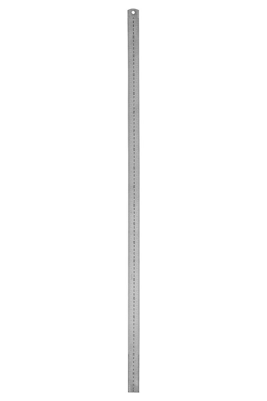 Qatalitic Stainless Steel Scale/Ruler 1 Meter (100 cm / 40 inch)
