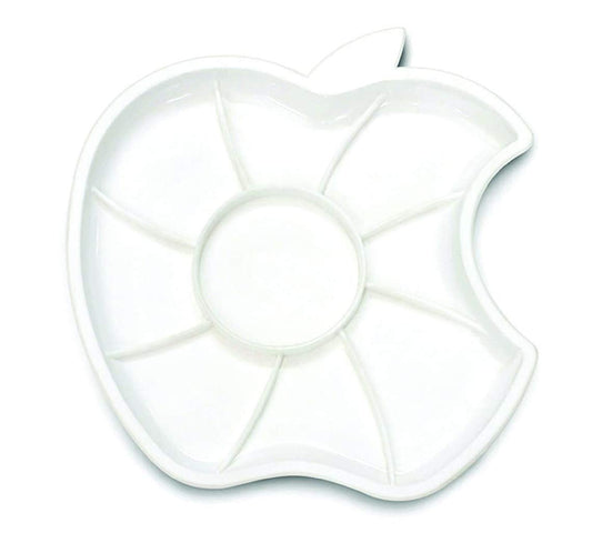 Qatalitic Color Mixing Palette Small (Apple, Mango, Leaf, Flower Shape) Set of 4