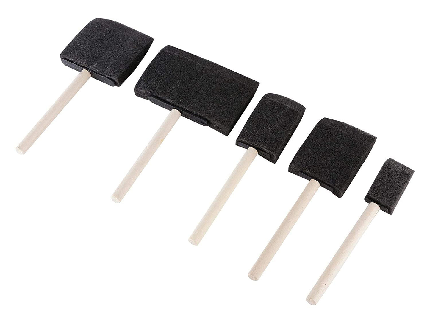 Qatalitic Sponge Brush Combo Set of 13pcs for Painting, Art and Craft Projects