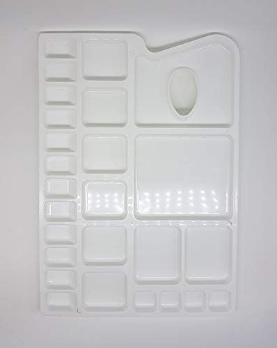 Qatalitic Color Mixing Palette (13" x 9") 24 Sections