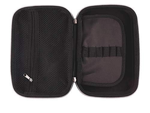 Qatalitic Big Size EVA 3D Cover Pencil Case, Large Capacity (Iron Man) Pencil Case with Compartments, School Pouch Organizer for Students, Stylish Pen Holder Pouch, Art Pencil Box (Black)