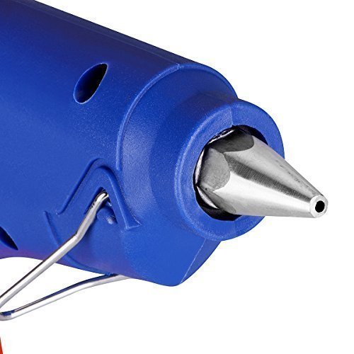 Qatalitic 80W Hot Melt Glue Gun | High-Tech Heating Technology for DIY Art & Crafts, Quick Repairs, Project Works | Included with 10 Glue Sticks of 11 mm