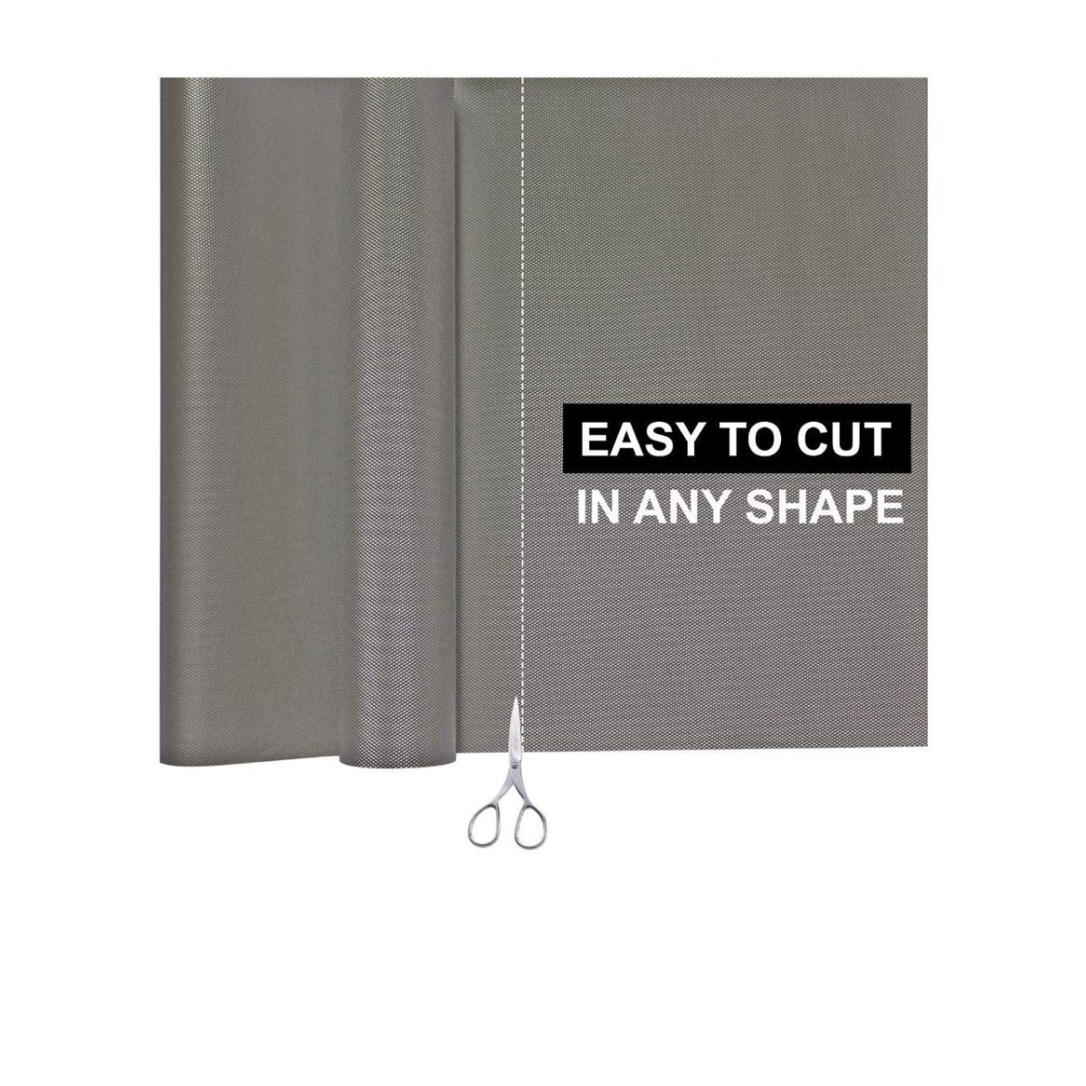 EVA Useful and Multipurpose (45 cm x 500 cm) Anti Slip Mat/Sheet for Fridge, Bathroom, Kitchen, Drawer, Shelf Liner.