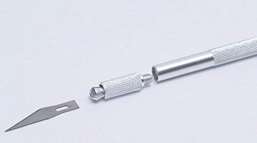 Qatalitic Detail Precision Pen Cutter With 10 Interchangeable Sharp Blades For Art & Craft, Carving and Paper Cutting