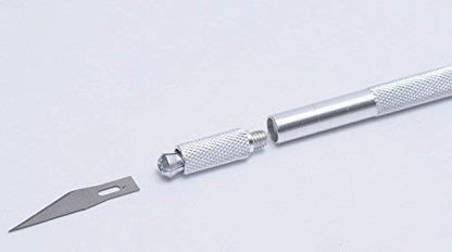 Qatalitic Detail Precision Pen Cutter With 10 Interchangeable Sharp Blades For Art & Craft, Carving and Paper Cutting