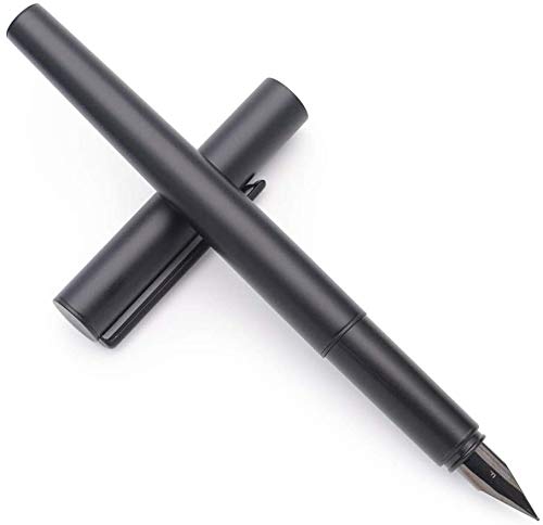 Qatalitic JINHAO 35 Series Fountain Pen (Matte Black, Fine Nib 0.5mm)