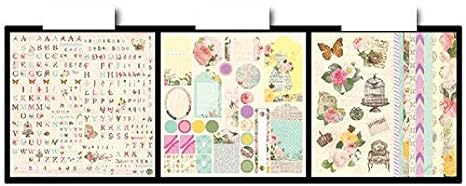 Qatalitic Pattern Design Printed Papers for Art & Craft (VS12007), Size: 12 X 12 Inch for Greeting Cardmaking & Project Book Making (24 Patterned Sheets + 3 Die Cut Sheets) Paper Designer Paper Pack