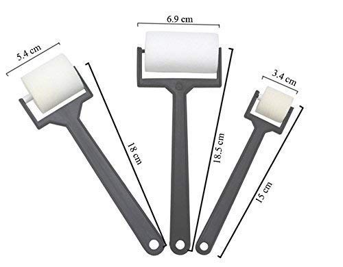 Qatalitic Sponge Brush Combo Set of 13pcs for Painting, Art and Craft Projects