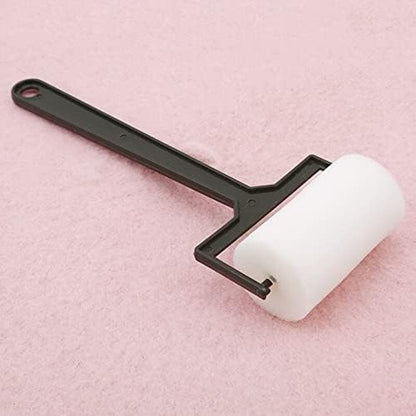 Qatalitic 3Pcs White Sponge Paint Brushes Children Graffiti Roller Stamp Kids Painting Toy(Plastic)