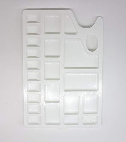 Qatalitic Color Mixing Palette (13" x 9") 24 Sections