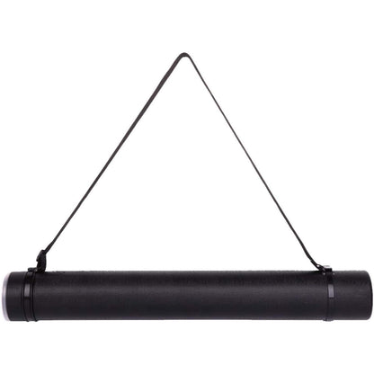 Qatalitic Drafting Tube Extendable Storage for Documents, Artworks, Blueprints, Drafting and Scrolls (Black)