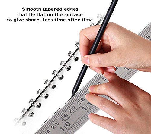 Qatalitic 60 cm Stainless Steel Scale/Ruler (24 inch 2 feet size), Double Sided Measuring Scale for Office, Woodworking, Engineering, Architects, and Students (1 Pack, 1.2mm Thickness)