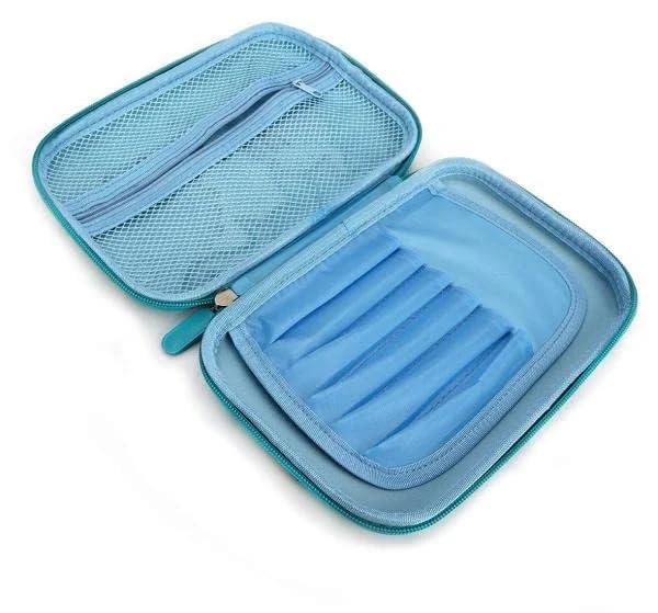 Qatalitic Big Size EVA 3D Cover Pencil Case, Large Capacity (Ironman) Pencil Case with Compartments, School Pouch Organizer for Students, Stylish Pen Holder Pouch, Art Pencil Box (red)