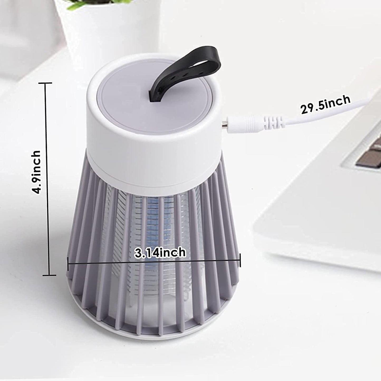 Qatalitic Mosquito Killer Machine Mosquito Killer USB Powered Bug Zapper Mosquito LAMP for Home Electric LED LAMP Mosquito Killer Indoor/Outdoor Mosquito Trap Machine