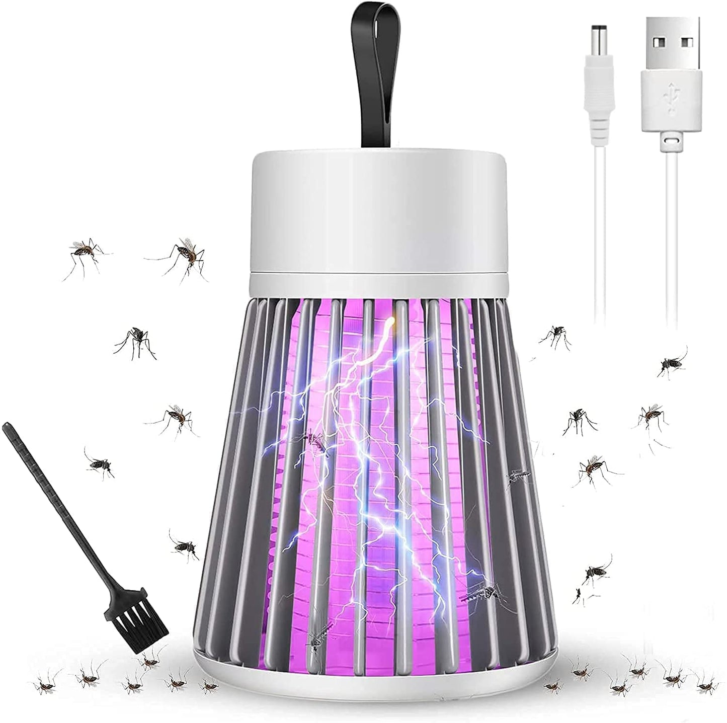 Qatalitic Mosquito Killer Machine Mosquito Killer USB Powered Bug Zapper Mosquito LAMP for Home Electric LED LAMP Mosquito Killer Indoor/Outdoor Mosquito Trap Machine